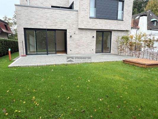 Blick auf die Terrasse