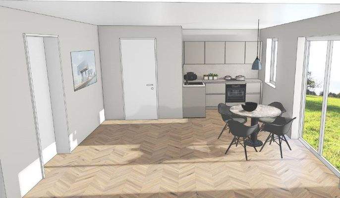 Wohnung 04 - Musterküche