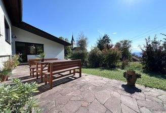 Terrasse mit Ausblick