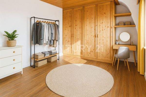 Ankleide visualisiert – eingerichtete Inspiration f.Nutzung