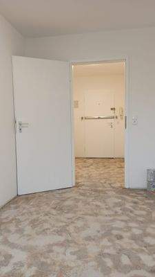 Eingang ohne Fußboden 