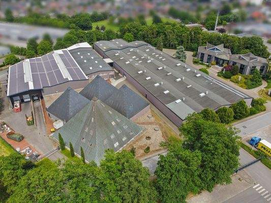 Übersicht des Areals