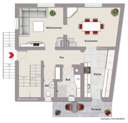 Grundriss Erdgeschoss