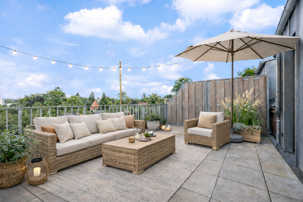 Dachterrasse - KI generiert