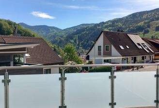 Ausblick Balkon / Wohnraum