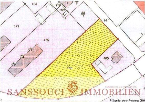 aktuelle Liegenschaftskarte