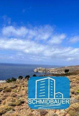 Kreta, Agios Pavlos: Grundstück mit herrlichem Blick auf das Libysche Meer zu verkaufen