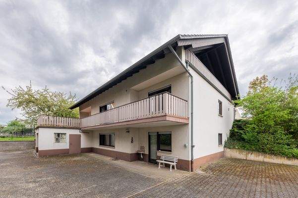 Wohnhuas, rückwärtige Ansicht