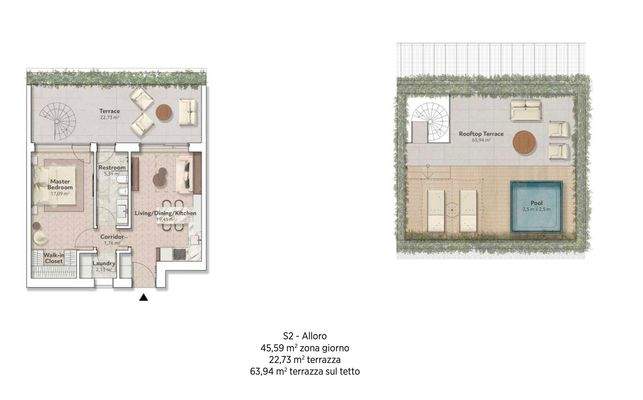 Plan S2 - Alloro Rooftop