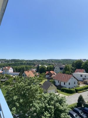 Ausblick Balkon