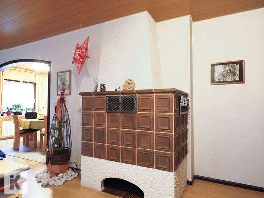 Kachelofen Wohnbereich