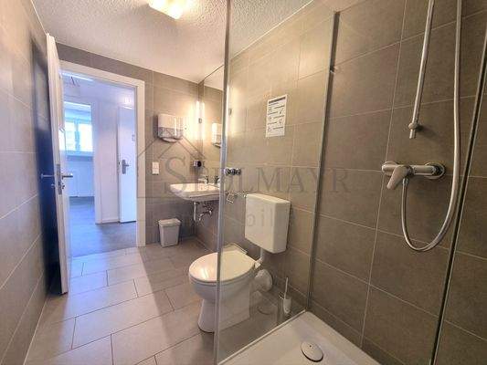 Ansicht WC mit Dusche 2