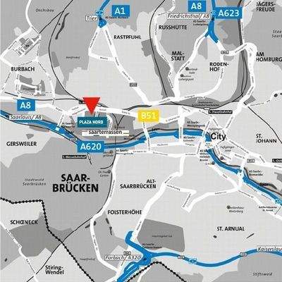 Anbindungen Saarterrassen