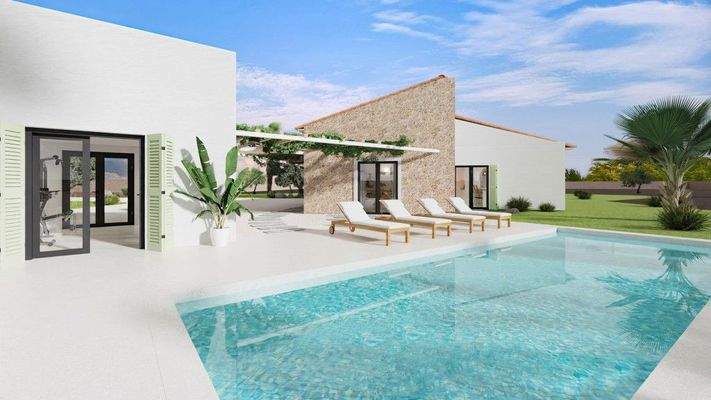 Neubau-Finca zu verkaufen in Marratxi, Mallorca