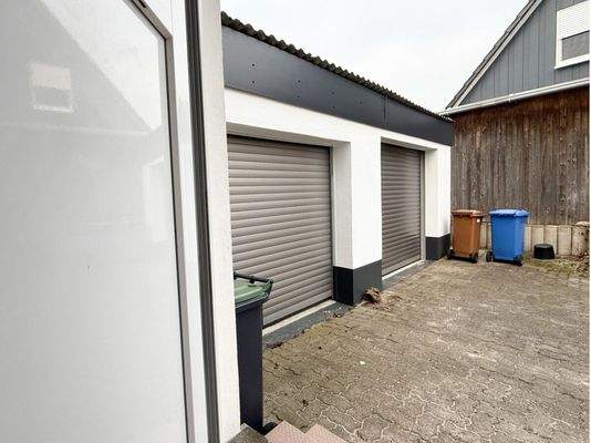 Zugang Auffahrt vom HWR