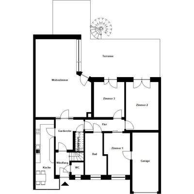 Grundriss Erdgeschoss