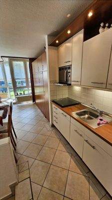 Wohnzimmer mit Küchenzeile