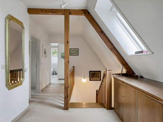 Treppenhaus im Obergeschoss