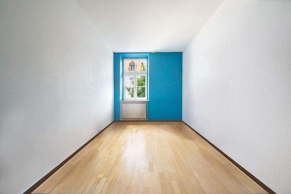 SCHLAFEN 2 - Das zweite Schlafzimmer eignet sich perfekt als Kinderzimmer, Gästebereich oder Home Office