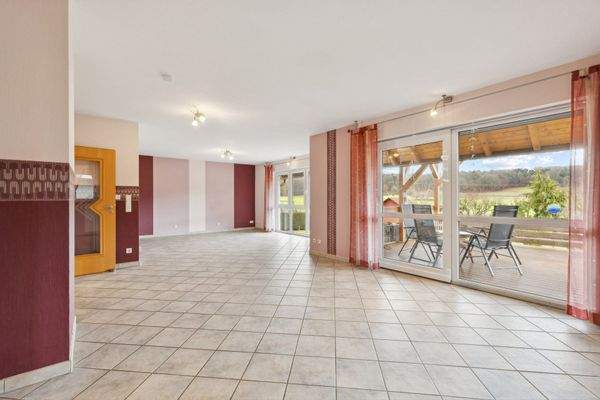 Wohn- Esszimmer Ansicht 1