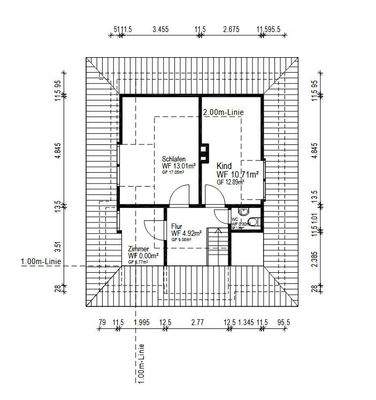 Grundriss Dachgeschoss