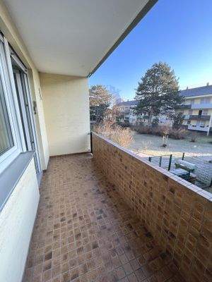 Ostbalkon beim Elternschlafzimmer