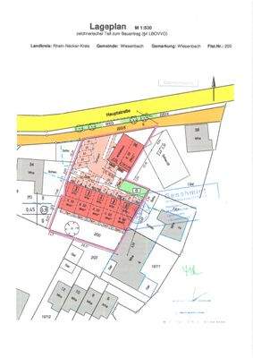 Lageplan - zeichnerischer Teil