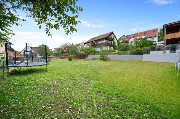 Viel Platz zum Toben und...