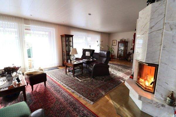 Wohnzimmer 2 mit Kamin Anbau