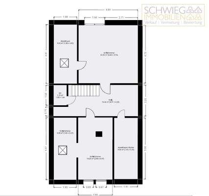 Grundriss Obergeschoss