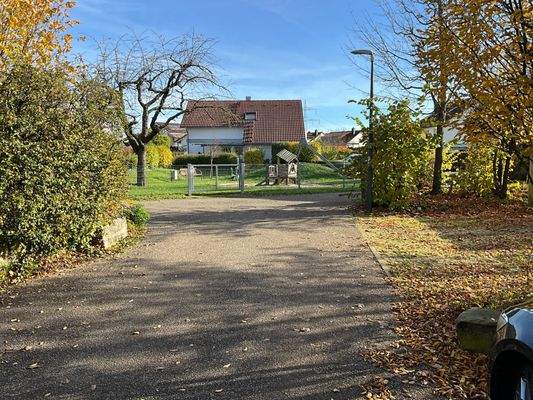 Spielplatz in unmittelbarer Nähe