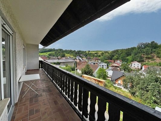 Balkon im 2. Obergeschoss