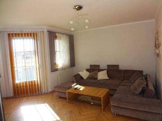 Wohnzimmer mit Loggia