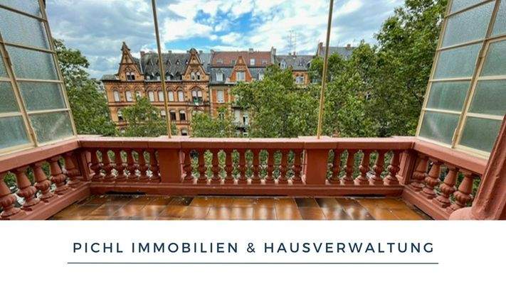 Zeitlose Altbaukultur im Herzen Wiesbadens – Stilvolle 4-Zimmer-Wohnung mit Balkon