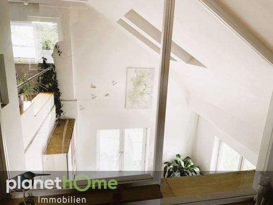 Luftraum vom Schlafzimmer