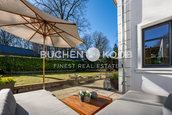 Liebevoll angelegter Südgarten