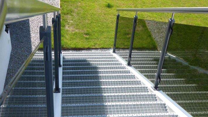 Aussentreppe vibrationsarm