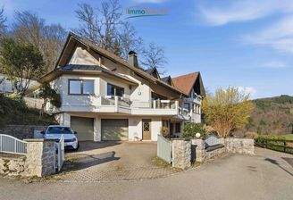 Das Haus mit Einfahrt von vorne