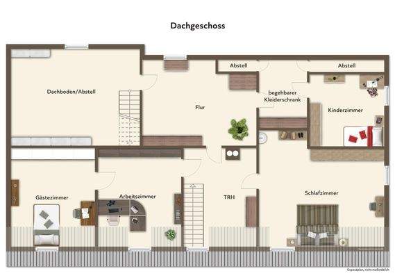 Grundriss Dachgeschoss