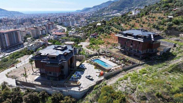Stylish-Design Apartments in Alanya Cikcilli in Nature
