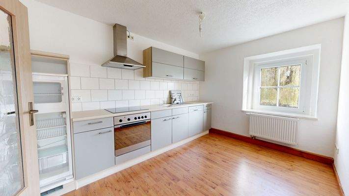 Küche in der Einliegerwohnung 