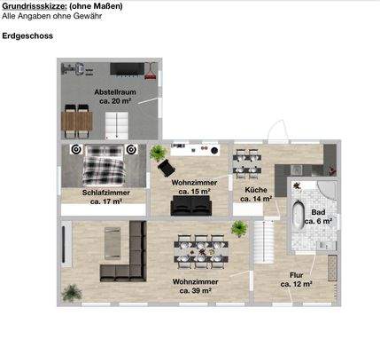 Grundriss Erdgeschoss