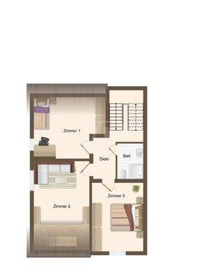 Grundriss Dachgeschoss