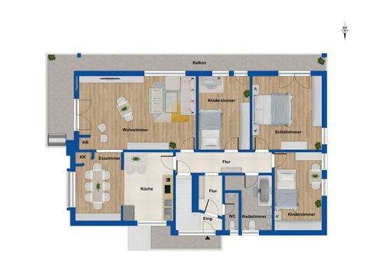 Grundriss Erdgeschoss