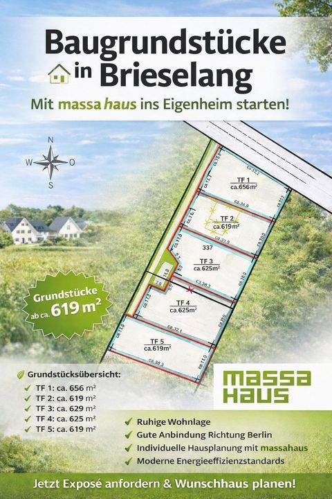 Brieselang Grundstücke, Brieselang Grundstück kaufen