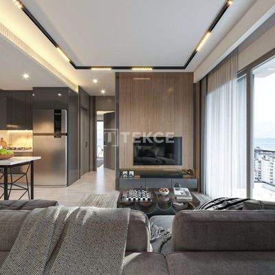 Apartments For Sale in Advantageous Location in Mersin Tece