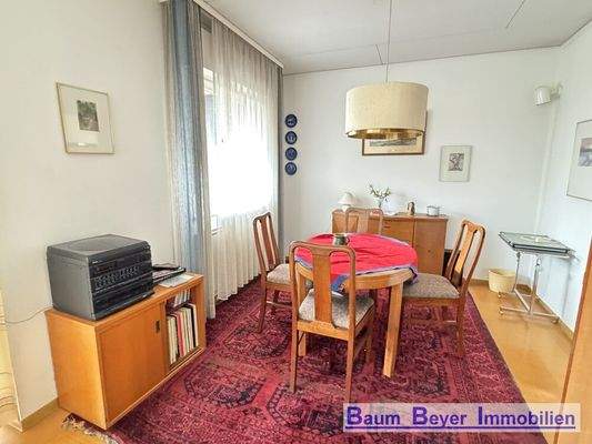 Essbereich im Erdgeschoss