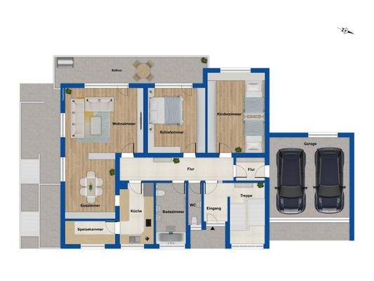 Grundriss Erdgeschoss