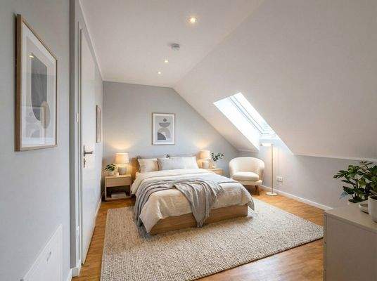 Schlafzimmer Visualisierung