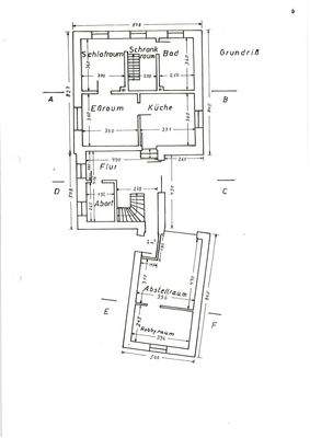 Grundriss EG und Garage